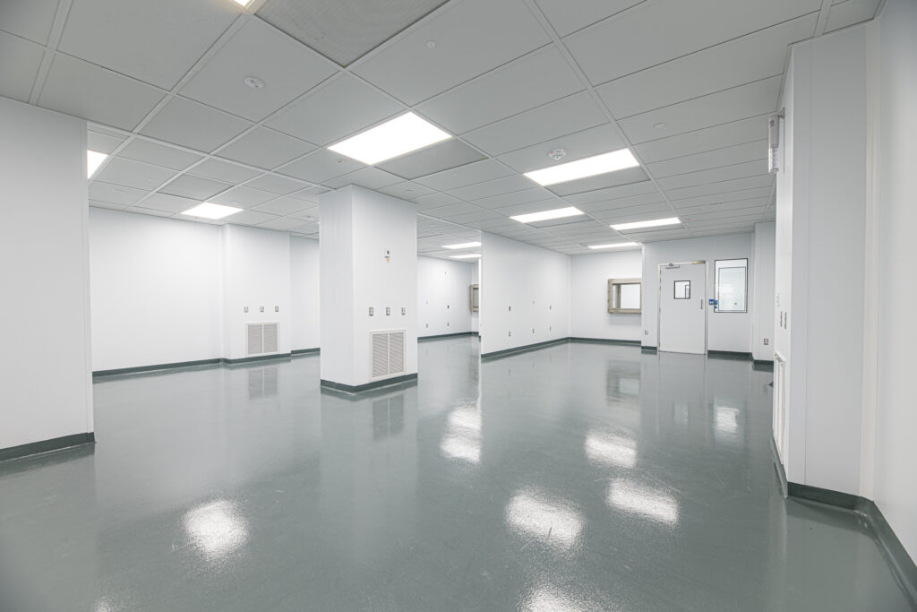 life science manufacturing space, cGMP